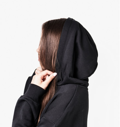 Худі унісекс Nike Sportswear Club Fleece Oversized Graphic Crop Black HJ0925-010 L