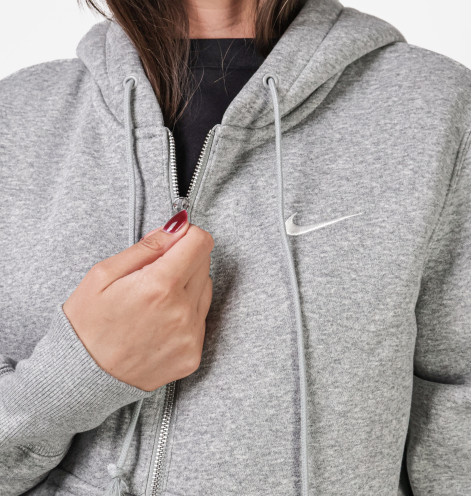 Толстовка жіноча Nike Sportswear Phoenix Fleece Grey HJ0995-063 L