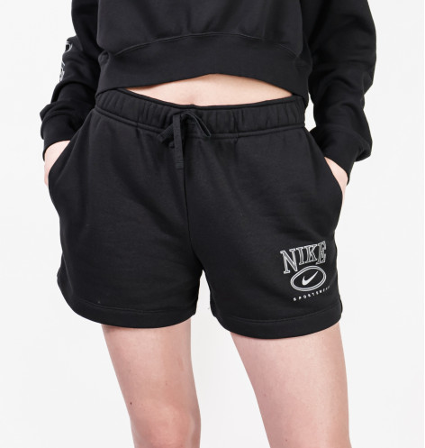 Шорти жіночі Nike Sportswear Club Fleece Black HJ1282-010 M