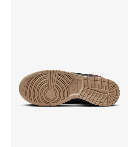 Nike Dunk Low Next Nature Burgundy Crush Black