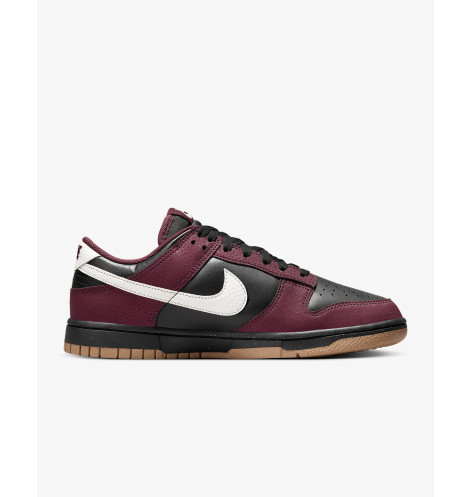 Nike Dunk Low Next Nature Burgundy Crush Black