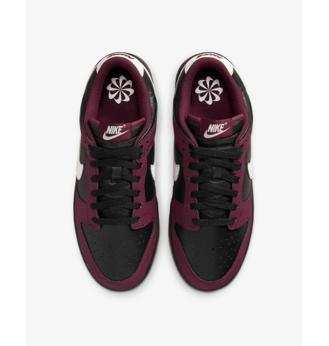 Nike Dunk Low Next Nature Burgundy Crush Black