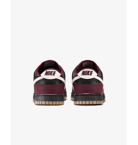 Nike Dunk Low Next Nature Burgundy Crush Black