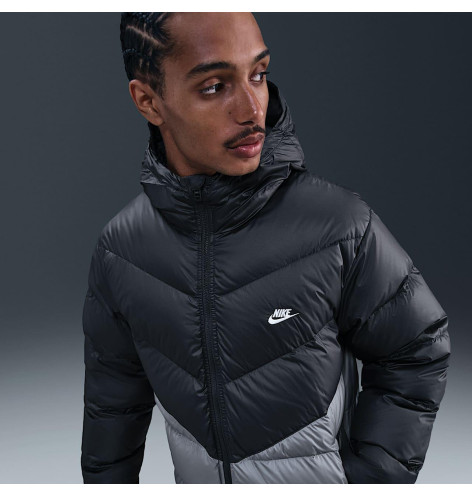 Пуховик чоловічий Nike Nk Windrunner Stmnt Dwn Jkt Grey HQ7790-061 M