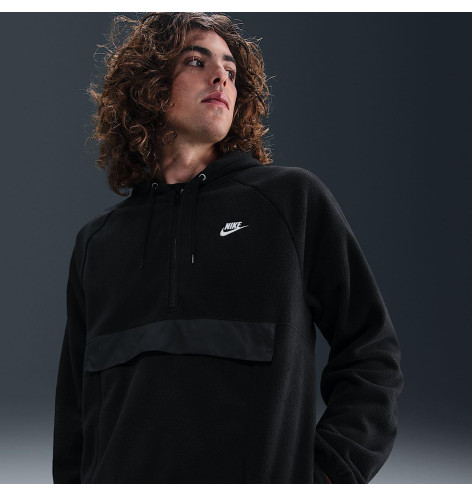 Толстовка чоловіча Nike Nk Club Winter Top Black HV1439-010 XL