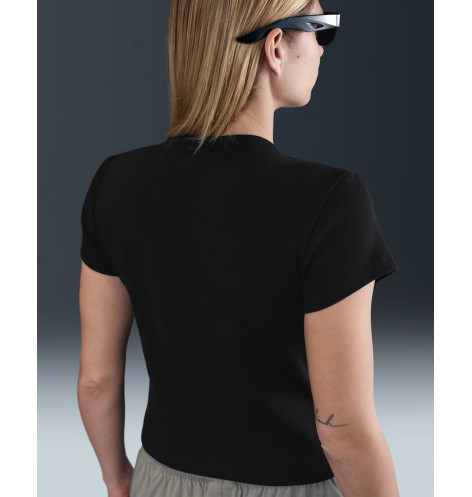 Футболка жіноча Nike Tight Ribbed Black HV4994-010 XS