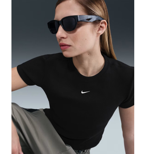 Футболка жіноча Nike Tight Ribbed Black HV4994-010 XS