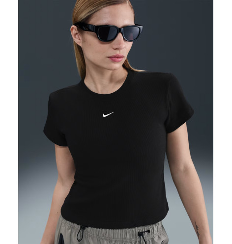 Футболка жіноча Nike Tight Ribbed Black HV4994-010 XS