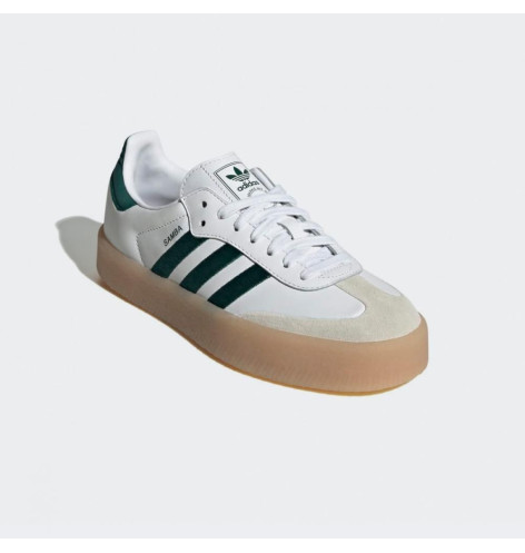 Adidas Sambae White Collegiate Green Gum
