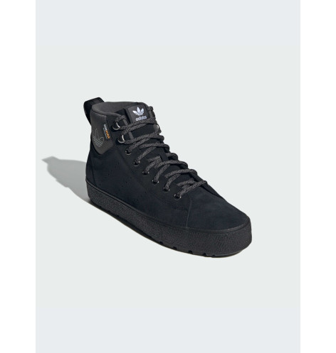 Adidas Stan Smith Mid Winter Core Black Grey Six