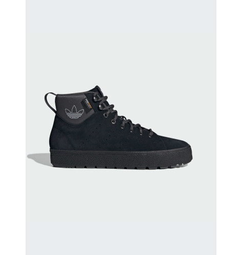 Adidas Stan Smith Mid Winter Core Black Grey Six