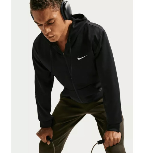 Толстовка чоловіча Nike Df Uv Flex Flc Fz Hd Black IF2982-010 S
