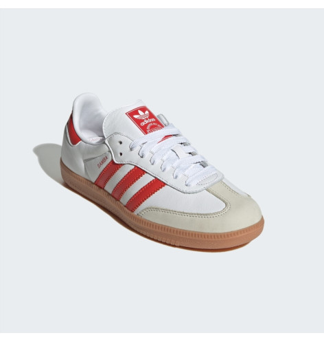 Adidas Samba OG White Solar Red Gum