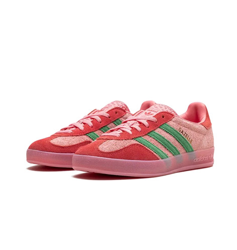 Adidas Gazelle Indoor Semi Pink Spark Preloved Scarlet