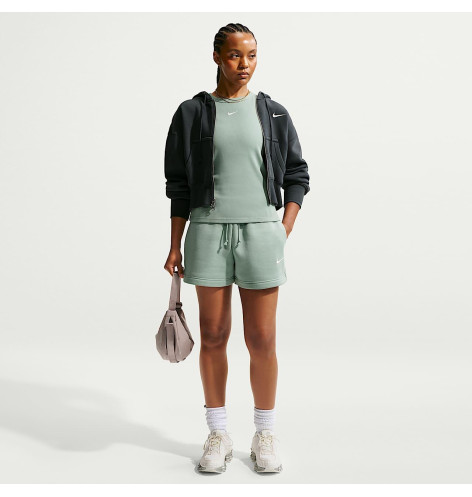 Шорти жіночі Nike W Nsw Phnx Flc Mr Std 4In Green IH2108-007 XS