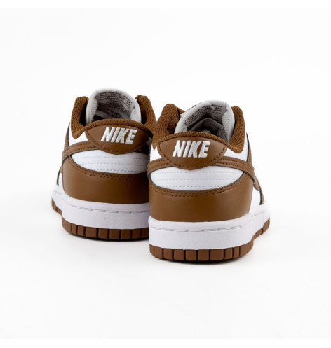 Кросівки унісекс Nike Dunk Low White/Brown IM6572-101 39