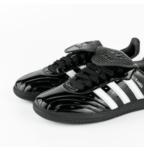 Adidas Samba LT Core Black Patent Leather