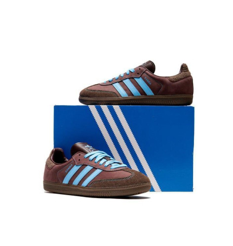 Adidas Samba OG Shadow Brown Sky Rush