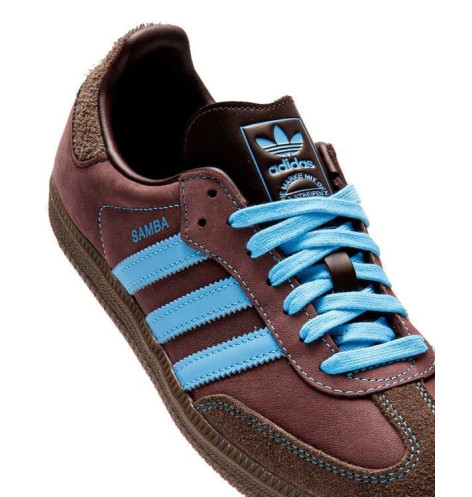 Adidas Samba OG Shadow Brown Sky Rush
