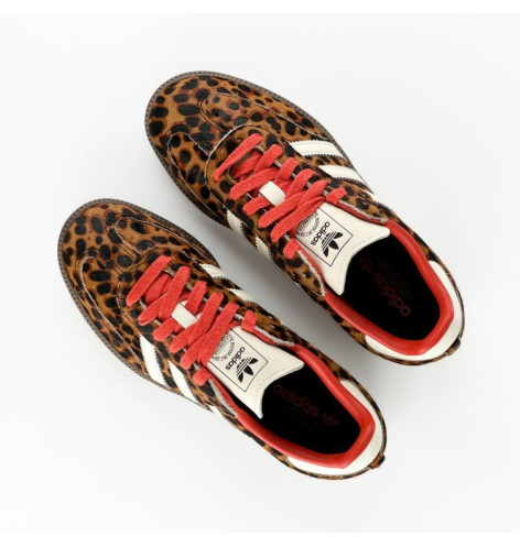 Adidas Samba OG Preloved Red Leopard