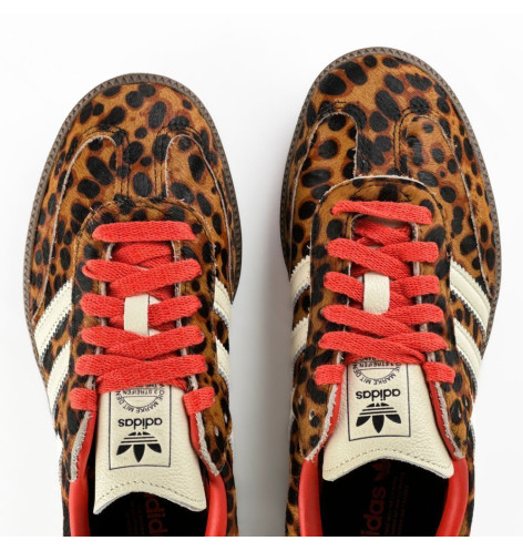 Adidas Samba OG Preloved Red Leopard