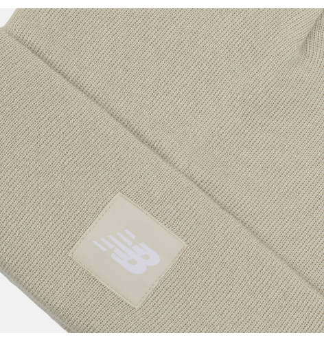 Шапка унісекс New Balance Cuffed Beanie Flying Logo Beige LAH13034TWF MISC