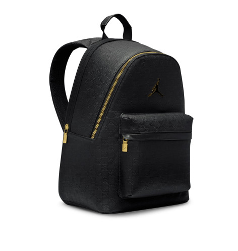 Jordan Monogram Backpack Black Gold