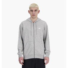 Толстовка чоловіча New Balance Sport Essentials Full Zip Grey MJ41502AG XL