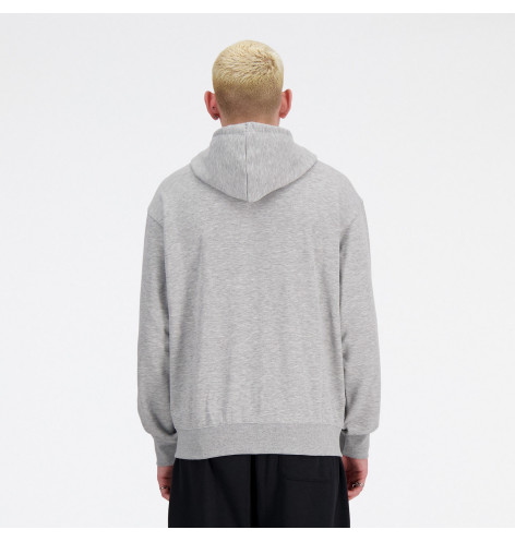 Толстовка чоловіча New Balance Sport Essentials Full Zip Grey MJ41502AG XL