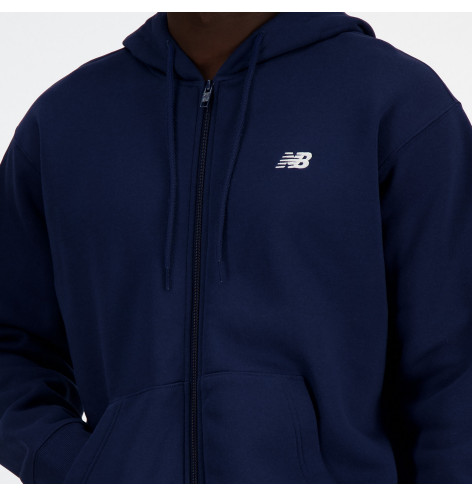 Толстовка чоловіча New Balance Sport Essentials Full Zip Blue MJ41502NNY XL