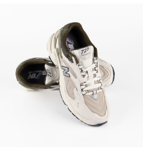New Balance 725 White Khaki