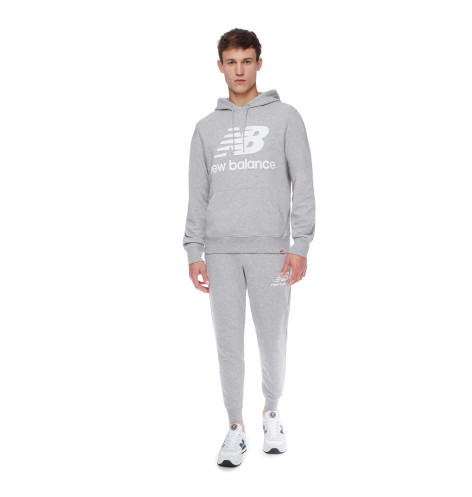 Худи  New balance Essentials Stacked Logo Po Hoodie