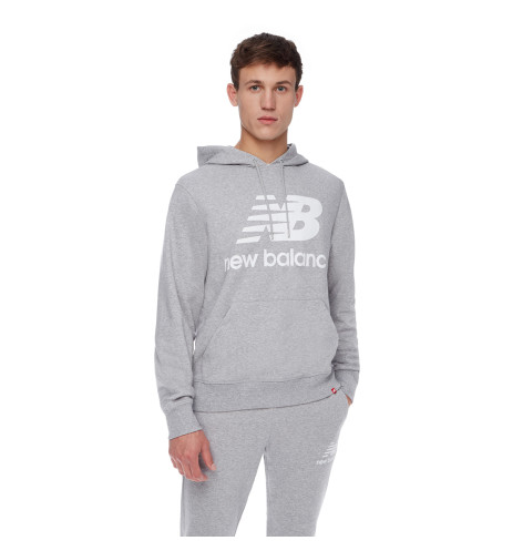 Худи  New balance Essentials Stacked Logo Po Hoodie