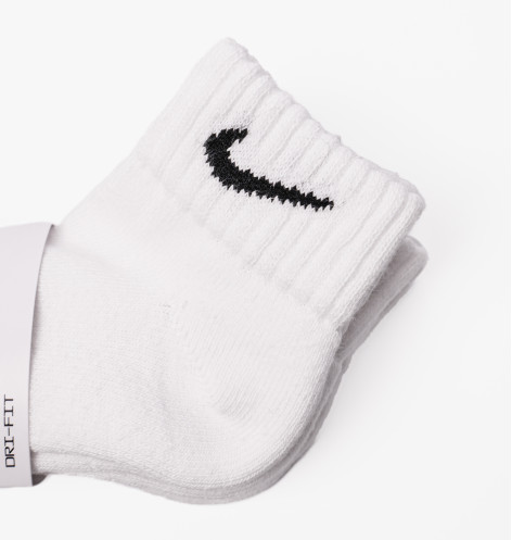 Шкарпетки унісекс Nike Value Cotton Quarter (3 пари, утеплені) White SX4926-101 34-38