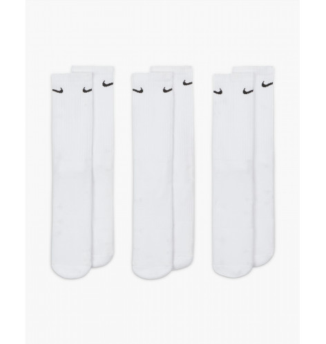 Шкарпетки унісекс Nike U Nk Everyday Cush Crew (3 пари) White SX7664-100 38-42