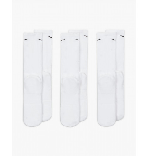 Шкарпетки унісекс Nike U Nk Everyday Cush Crew (3 пари) White SX7664-100 38-42