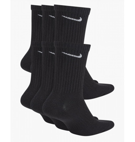 Шкарпетки унісекс Nike U EVERYDAY CUSH CREW (6 пар) Black SX7666-010 34-38