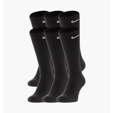 Шкарпетки унісекс Nike U EVERYDAY CUSH CREW (6 пар) Black SX7666-010 34-38