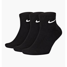Шкарпетки унісекс Nike U Nk Everyday Cush Ankle (3 пари, утеплені) Black SX7667-010 38-42