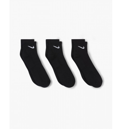 Шкарпетки унісекс Nike U Nk Everyday Cush Ankle (3 пари, утеплені) Black SX7667-010 38-42