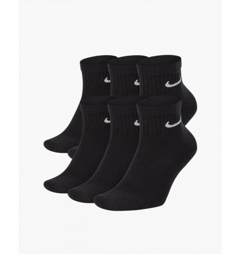 Шкарпетки унісекс Nike U Nk Everyday Cush Ankl 1 Black SX7669-010 34-38