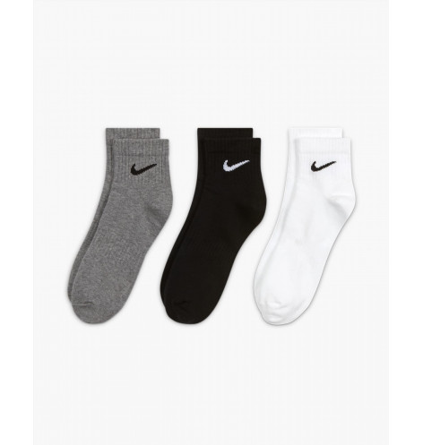 Шкарпетки унісекс Nike Everyday Ltwt Ankle Multi (3 пари, неутеплені) SX7677-964 42-46