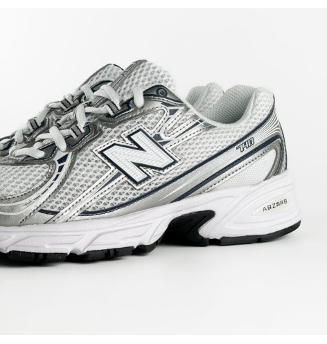 New Balance 740 White Shadow Grey Navy