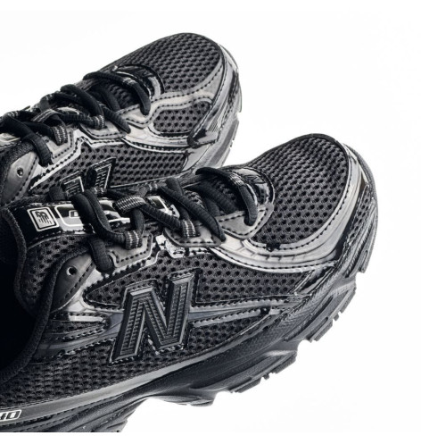 New Balance 740 Triple Black Patent