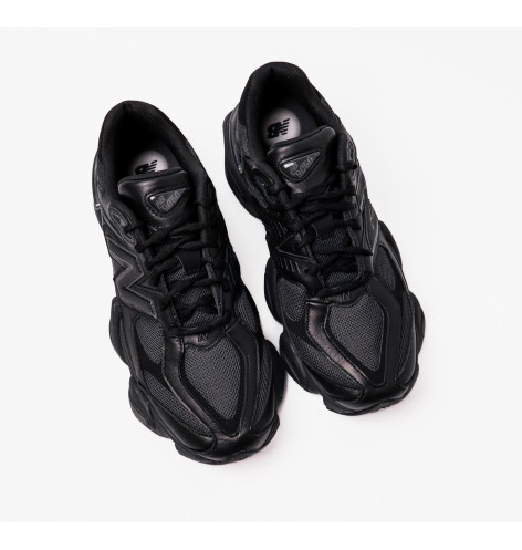 New Balance 9060 Triple Black Leather