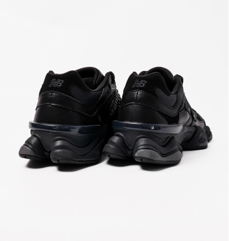 New Balance 9060 Triple Black Leather