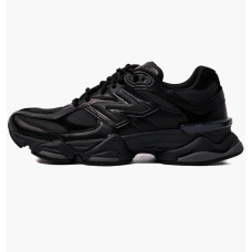New Balance 9060 Triple Black Leather
