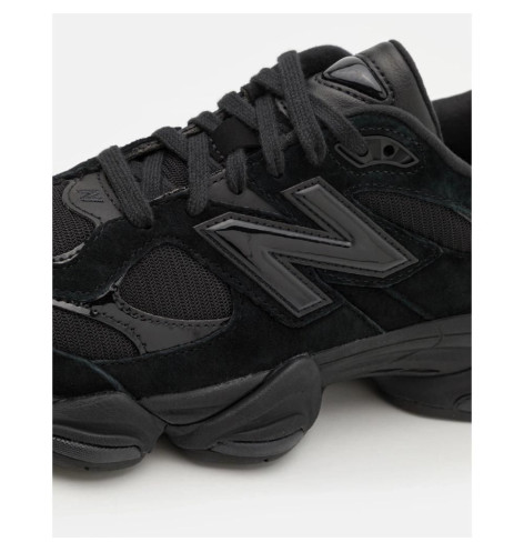 New Balance 9060 Triple Black Patent