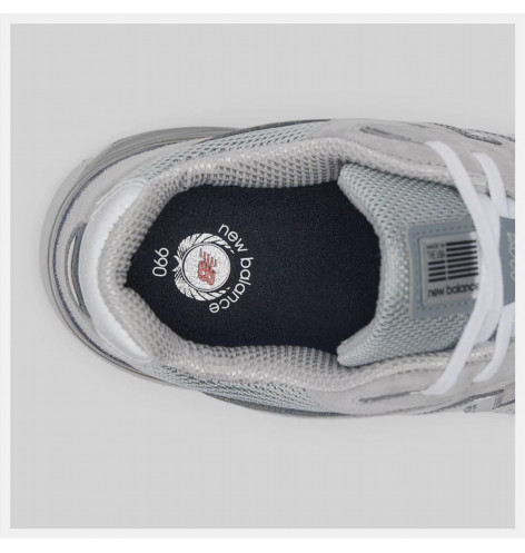 New Balance 990v4 Made in USA Grey Silver