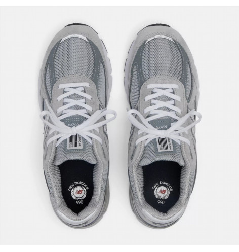 New Balance 990v4 Made in USA Grey Silver